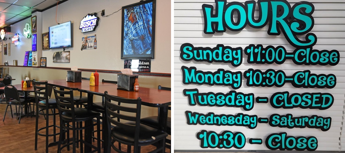 Rod & Cal's Pub & Grub Menu